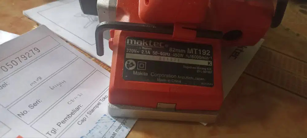 Maktec/Mesin Serut