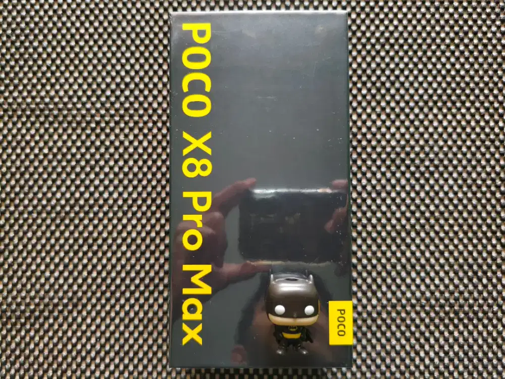 poco x8 pro max 5g 12/256 baru segel