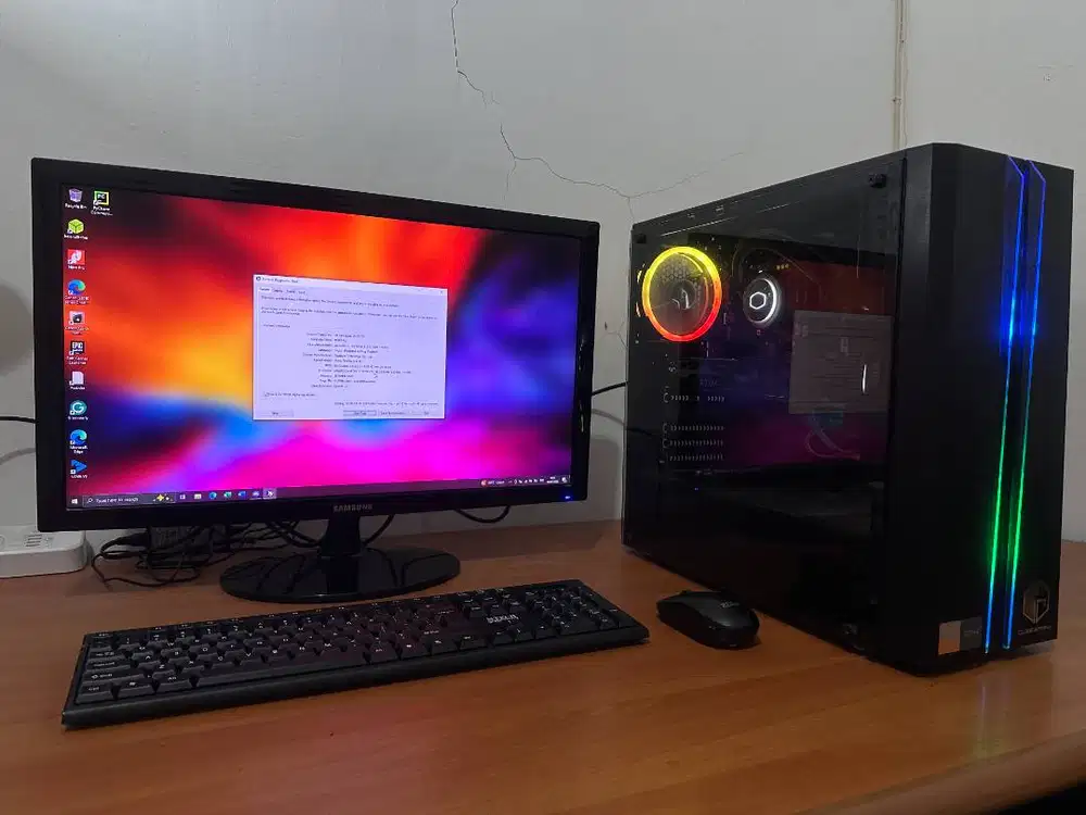 Komputer computer pc game i7, ram 16gb, VGA 6GB Zotac, monitor 24 inch