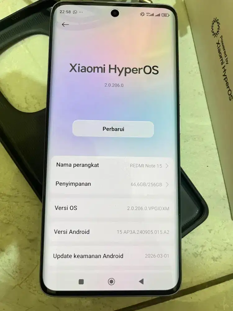 Redmi note 15 ram 8/256 fullset