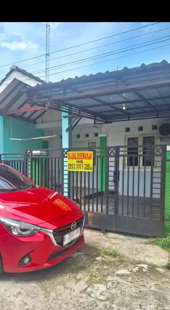 Rumah di cluster dekat STA KA Cilebut