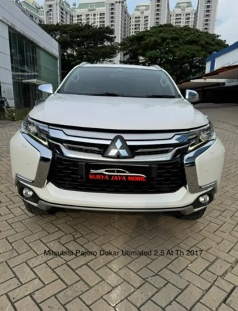 Mitsubishi Pajero Dakar Utimated 2.5 At Th 2017 putih met