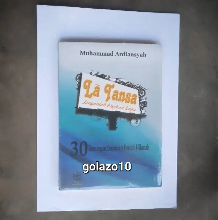 Buku La Tansa 30 Renungan Inspiratif Penuh Hikmah