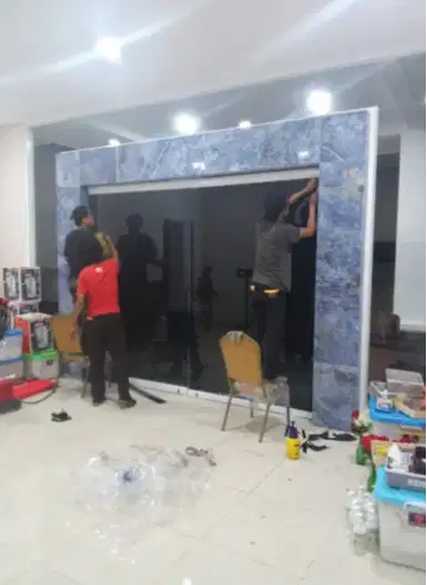 Outlet kaca film kantor stiker oneway rayban rumah & gedung apartment