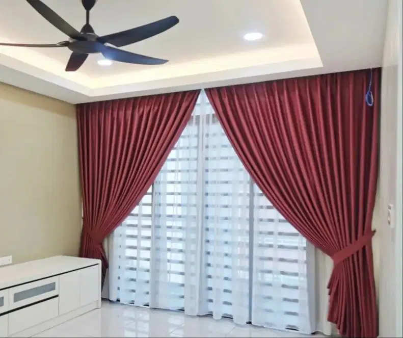 Menjual Tirai Gorden Jendela Gordyn Mewah Hordeng Terbaru Murah