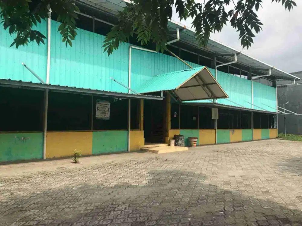 Disewakan Bangunan Gudang ex Aula & Lap. futsal di Kreo, Ciledug, Kota Tangerang