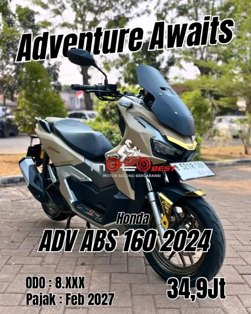 Cash Only Honda ADV 160cc ABS 2024