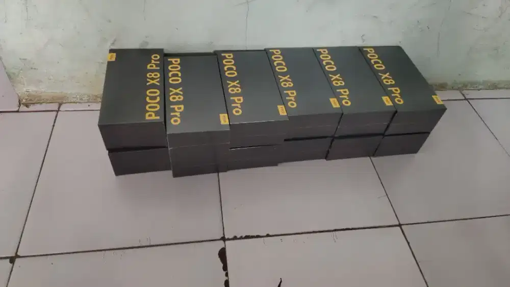 poco X8 pro 12/512 baru garansi resmi