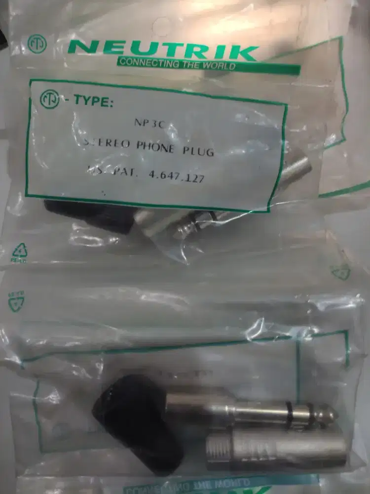 Neutrik NP3C Stereo Phone Plug