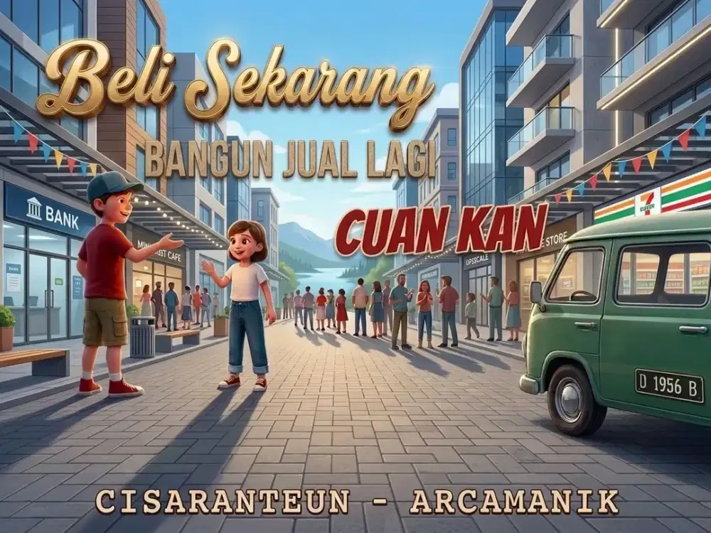 JUAL TANAH DI ARCAMANIK, CISARANTEN, ANTAPANI, BANDUNG KOTA.