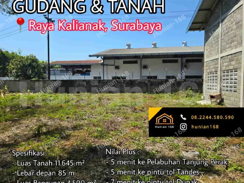 Jual Sewa Gudang Tanah Kavling Industri Bekas Pabrik Pabrik Raya Kalianak 51 55 75 Kalimas Margomulyo Pelabuhan Perak Surabaya Utara Tambak Langon Osowilangun Permai Gresik
