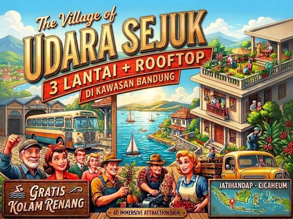 JUAL RUMAH DI JATIHANDAP, CICAHEUM, BANDUNG TIMUR.