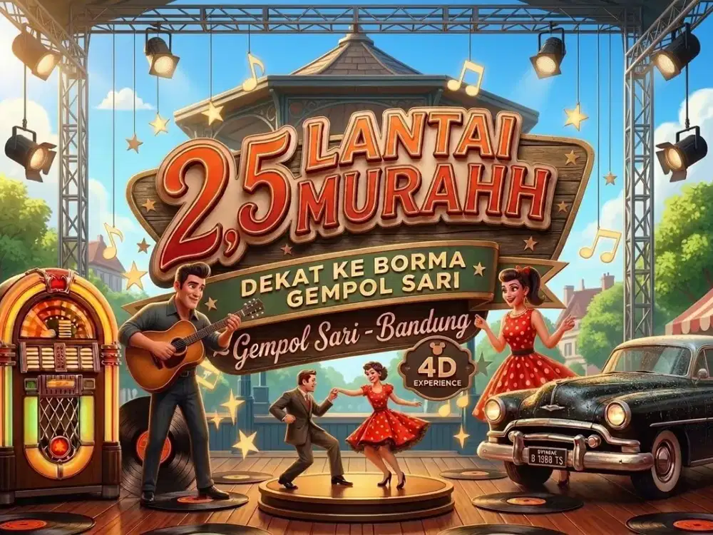JUAL RUMAH DI GEMPOL SARI, CIJERAH, MELONG, BANDUNG KULON.