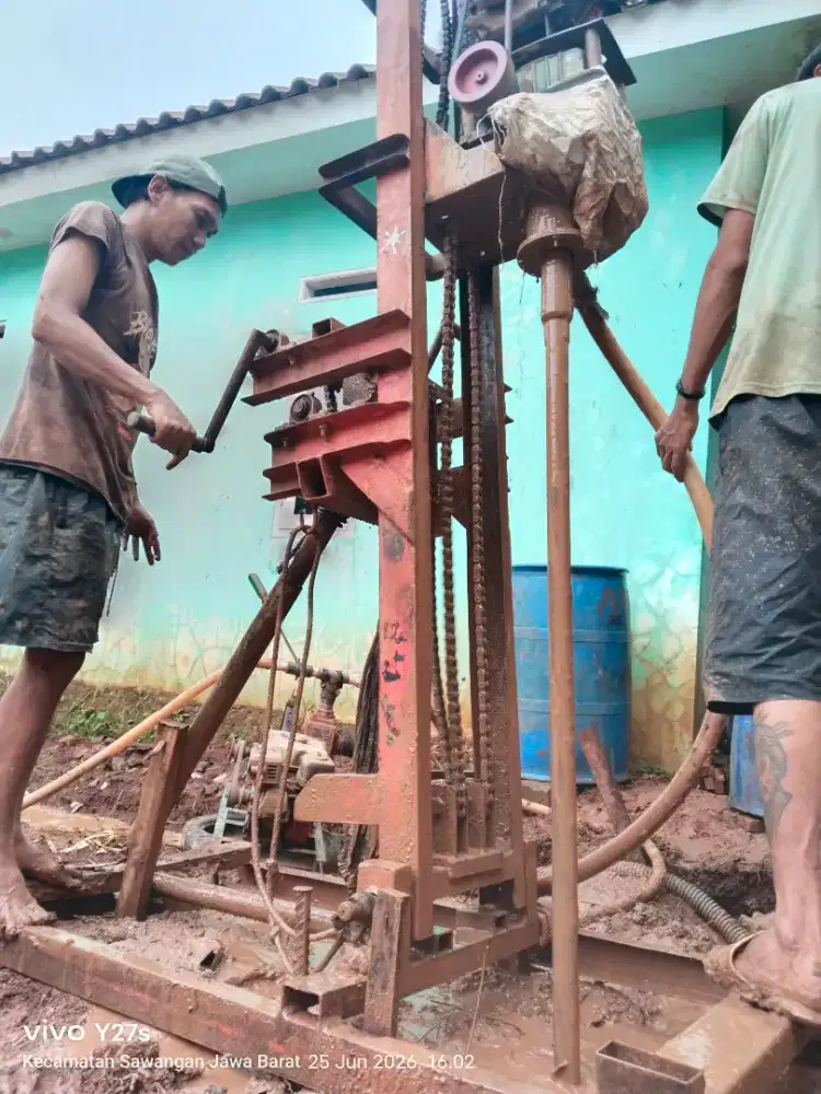 melayani jasa pengeboran sumur
