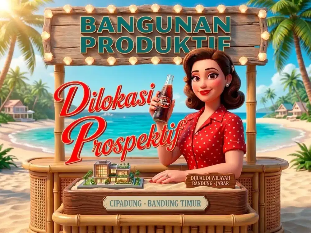 JUAL GEDUNG KANTOR DI CIPADUNG, CIBIRU, CILEUNYI, BANDUNG TIMUR.