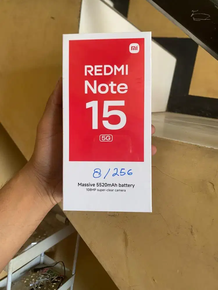 Redmi Note15 5G 8/256 New segelbox