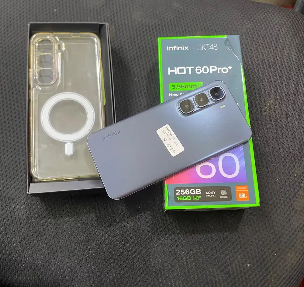 infinix Hot60 pro+ 8/256 Mulus fullset ori