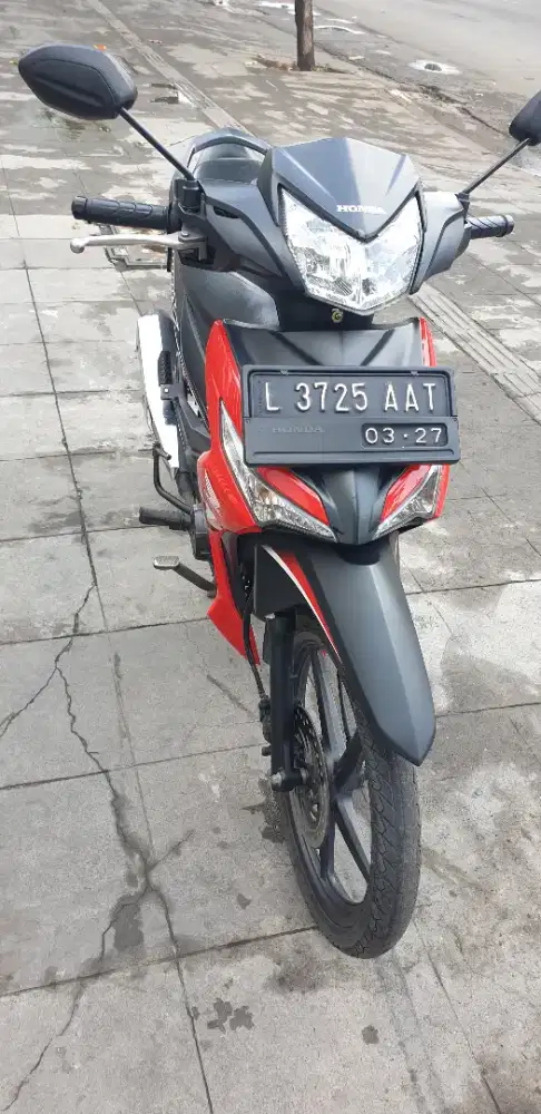 Supra X 125 th 2022 istimewa km 17 rb pjk baru 02-2027
