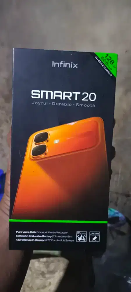 Infinix smart 20 Ram 4+4/128