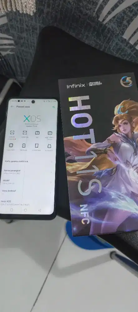 Infinix hot 11s nfc lengkap