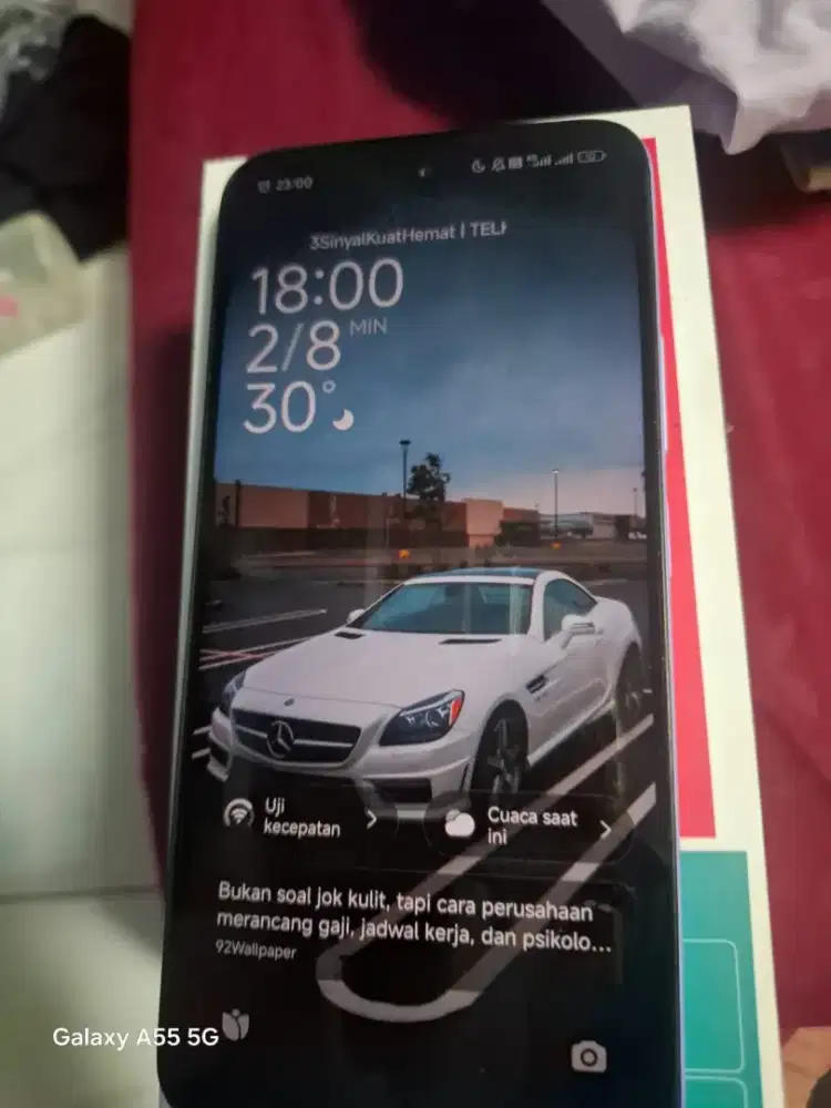 Hape xiomi redmi 15 ram 8gb 256 barubpakai 2 bulan