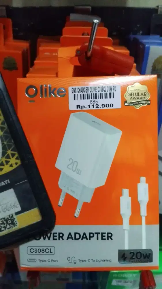 CHARGER OLIKE C308CL 20W PD | ATLANTIS DAHSYAT