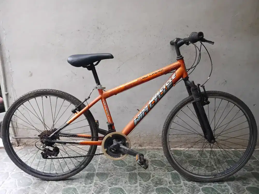 Kalcer wimcycle road tech 26 siap goes lancar