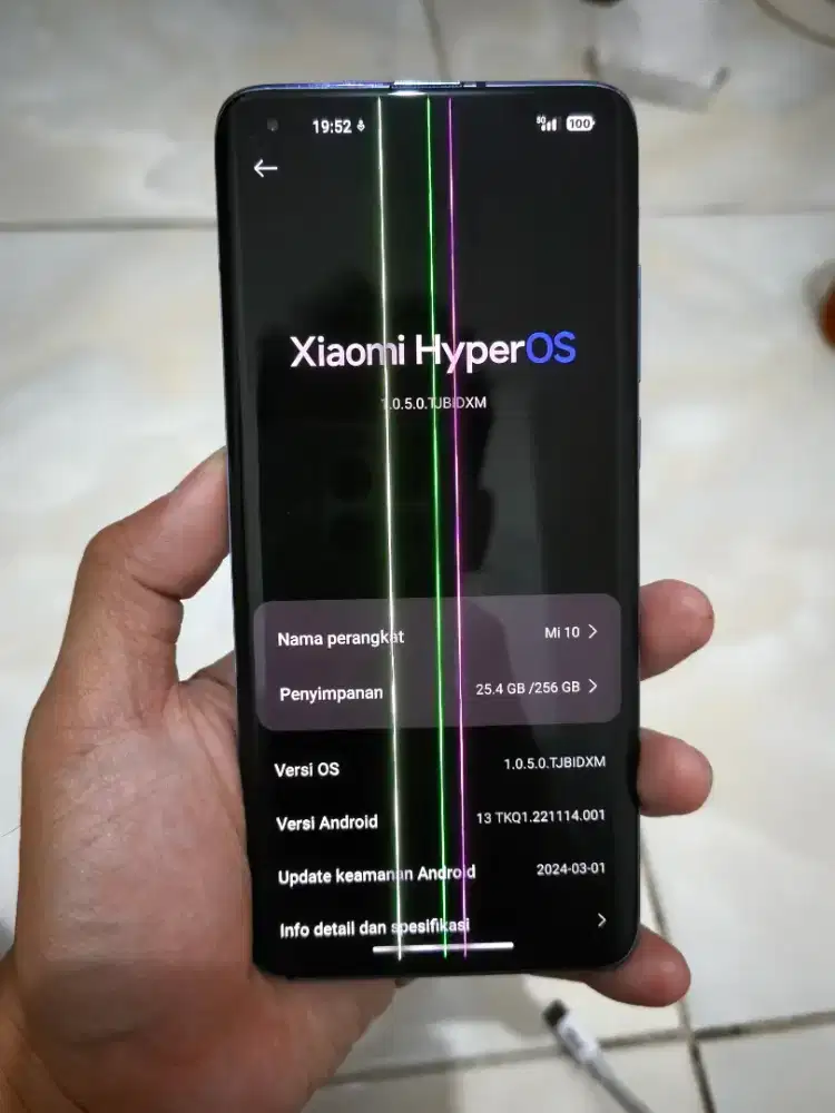 Xiaomi mi 10 Ram 8 internal 256