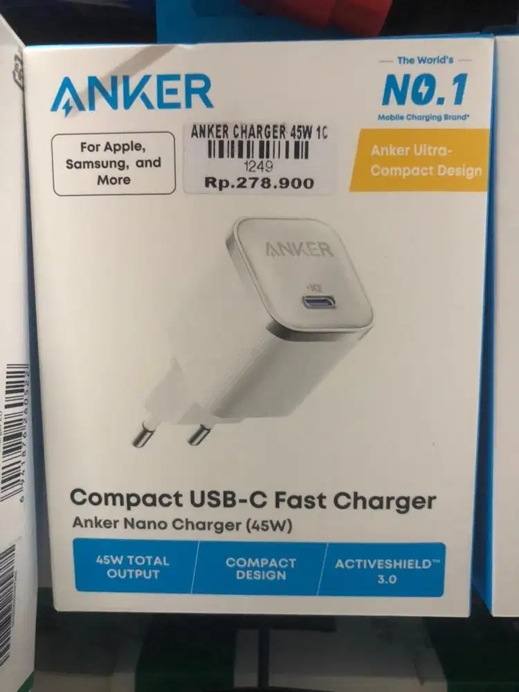 ANKER CHARGER 45W 1C | ATLANTIS DAHSYAT