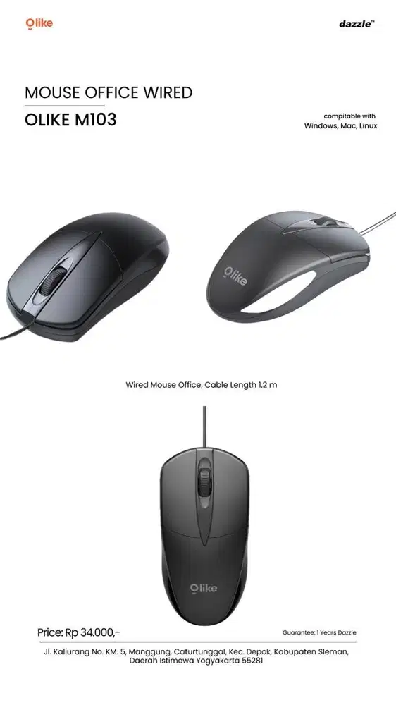 Olike M103 Wired