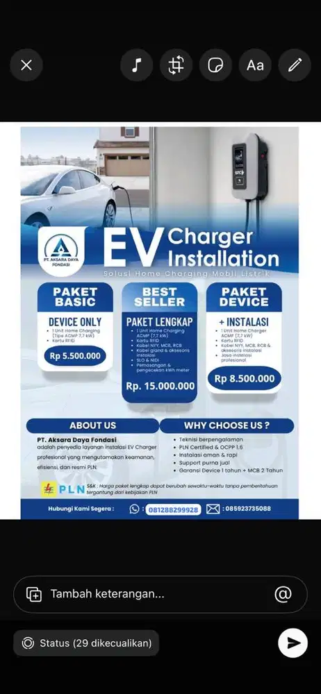 Charger Mobil EV Device Only