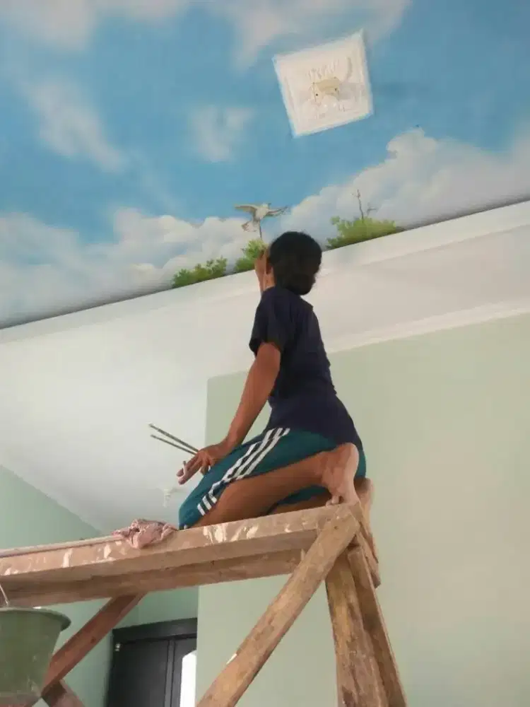 Jasa lukis dinding, mural, dan decoratif painting