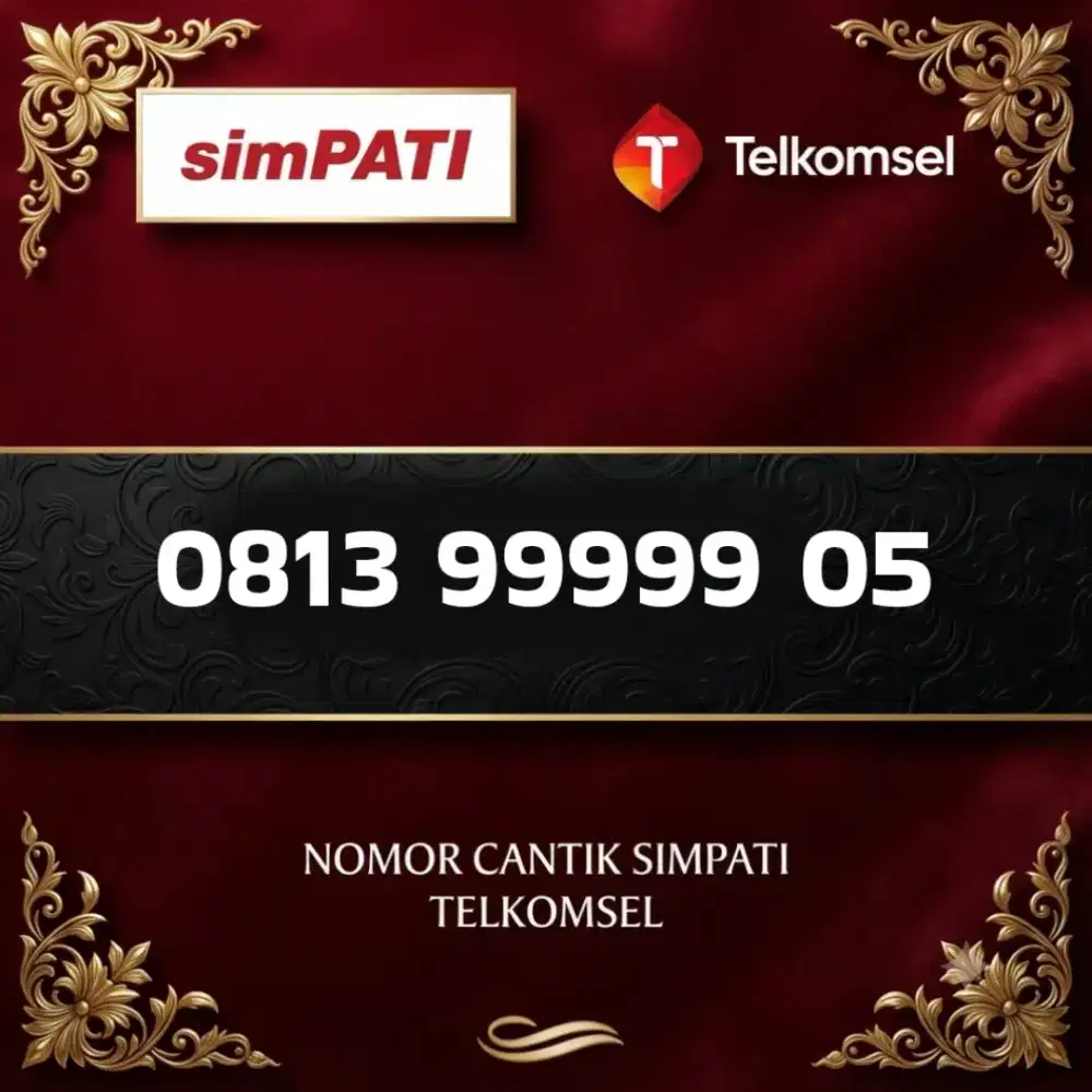 Nomor cantik simpati Telkomsel super