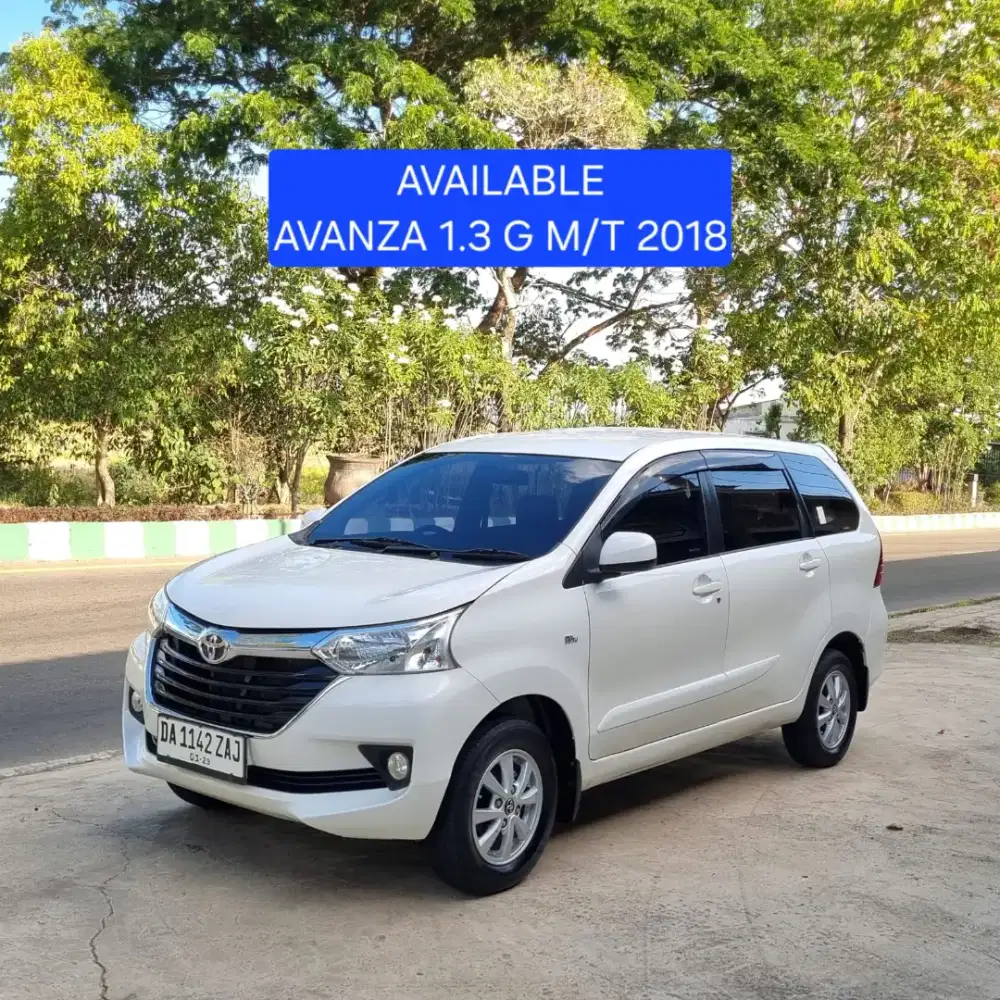 Toyota Avanza 1.3 G M/T 2018