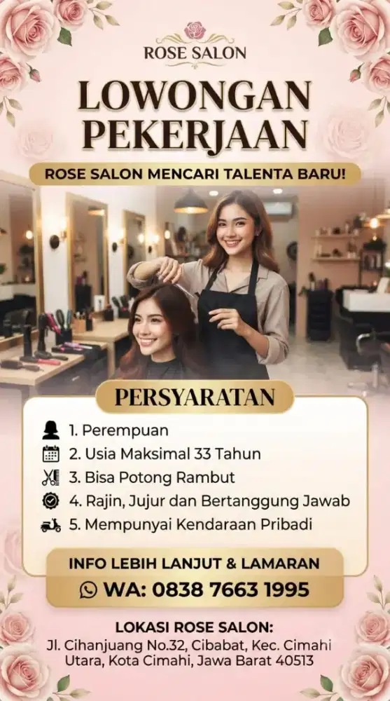 Kerja disalon Cimahi