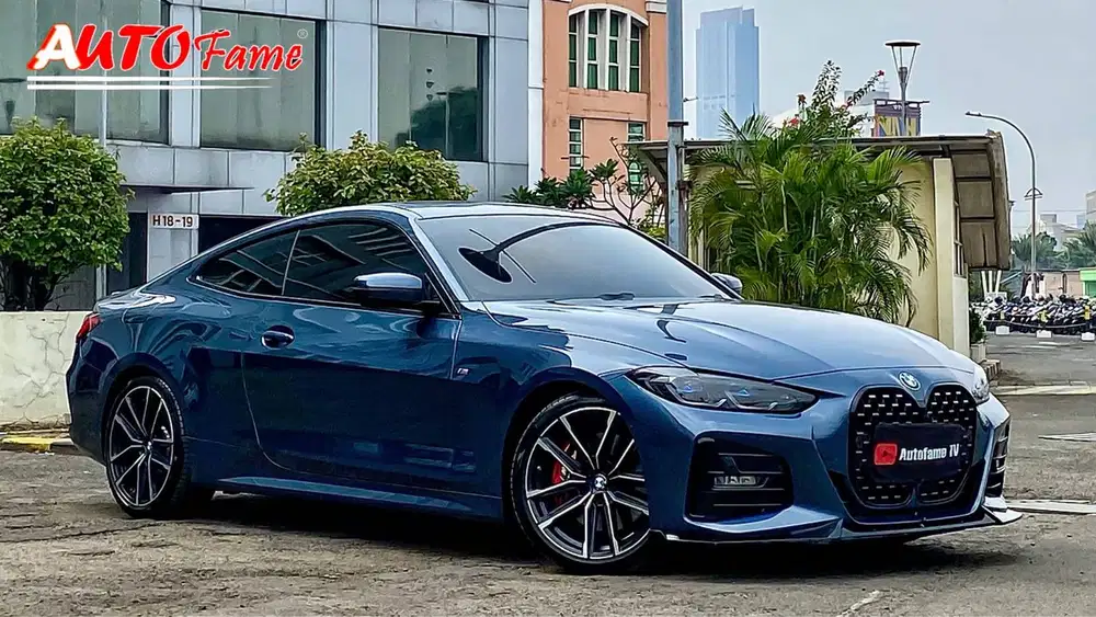 BMW G22 430i Coupe M Sport Pro Arctic Race Blue On Black NIK 2023