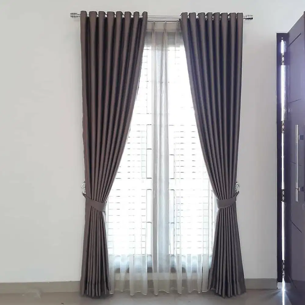Jasa Buat gorden jendela pintu gorden blackout hordeng vitrase hordeng