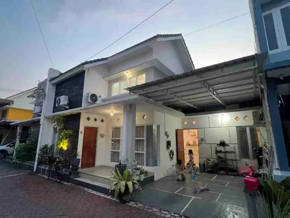 Rumah Furnish Lengkap Mewah di Cluster Nyaman Ngemplak Karrasura
