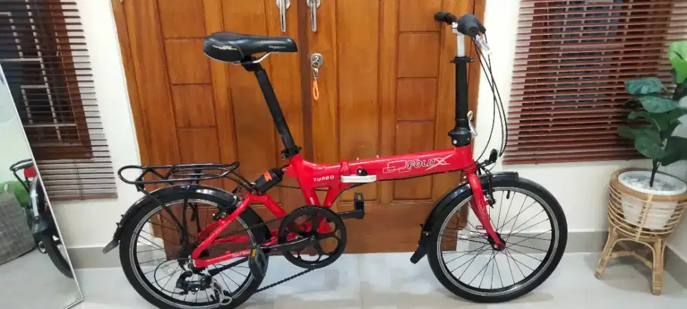 Sepeda lipat FOLD X TURBO ring 20 inch