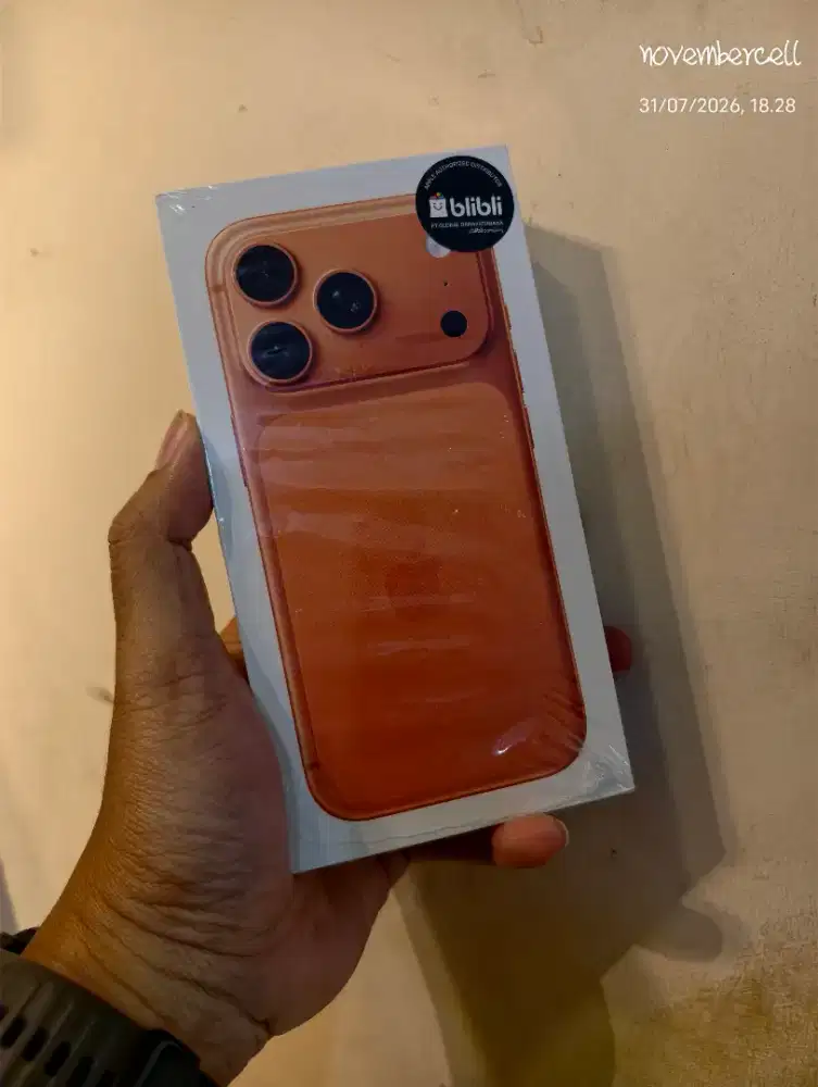 iphone 17 pro 256 cosmic orange new segel