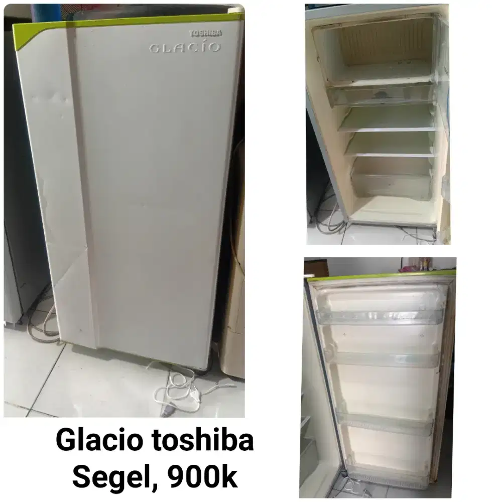Kulkas TOSHIBA bekas bergaransi