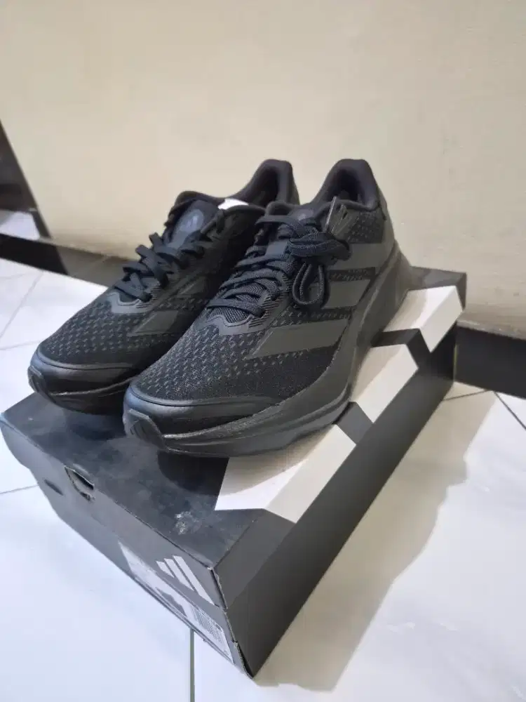 Sepatu Running Adidas Duramo SL2 Hitam, Size 41
