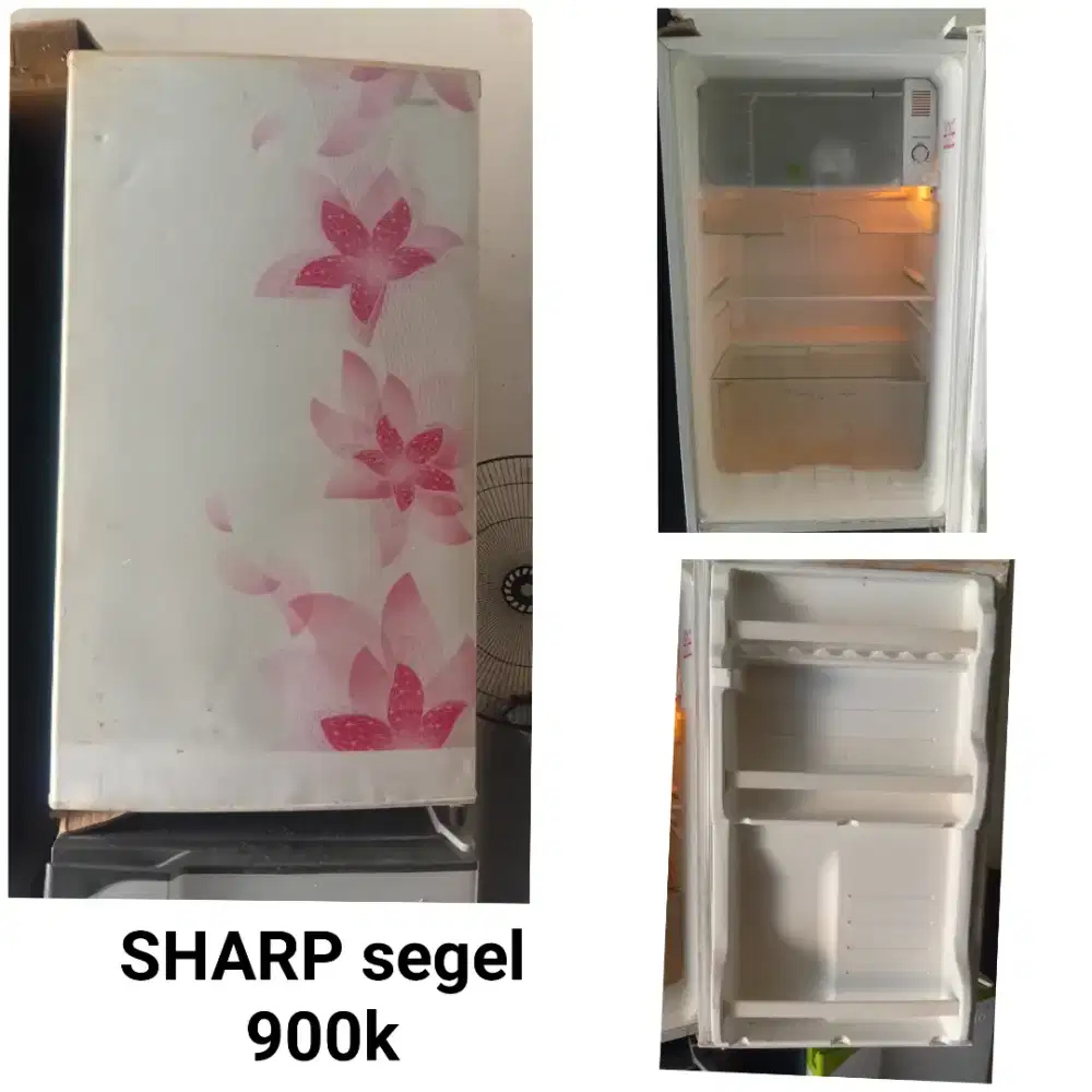 Kulkas SHARP bekas bergaransi