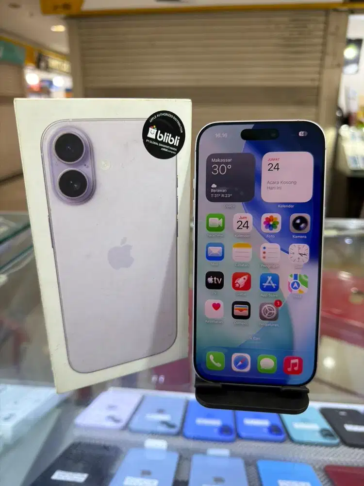iPhone 17 256gb iBox warna Lavender