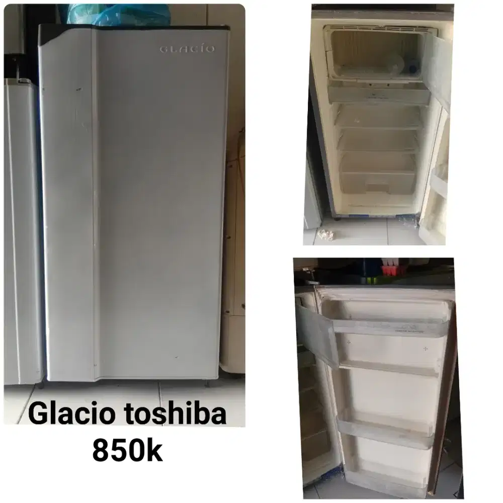 Kulkas TOSHIBA bekas bergaransi