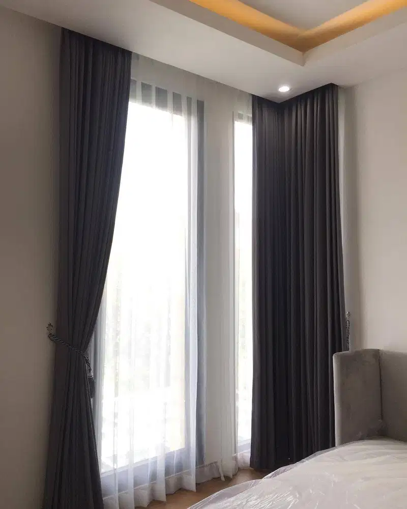 Pembuatan Gorden Pasang Wallpaper Korden Gordeng Horden Roller Blind