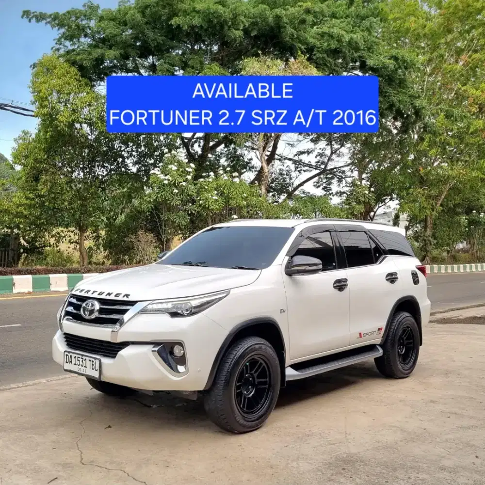 Toyota Fortuner 2.7 SRZ A/T 2016