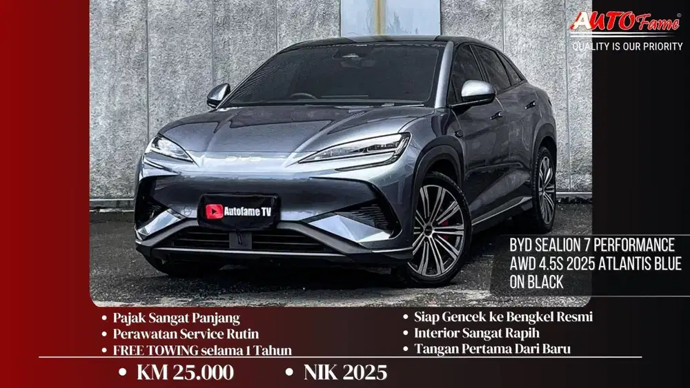 BYD Sealion 7 Performance AWD 4.5s 2025