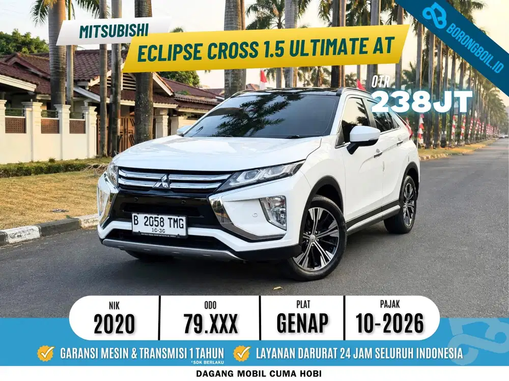 MITSUBISHI ECLIPSE CROSS 1.5 ULTIMATE 2020 Silky White Pearl