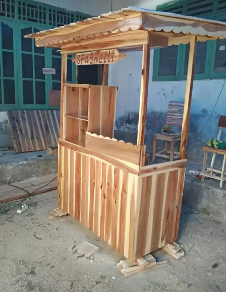 Produksi gerobak usaha Palembang